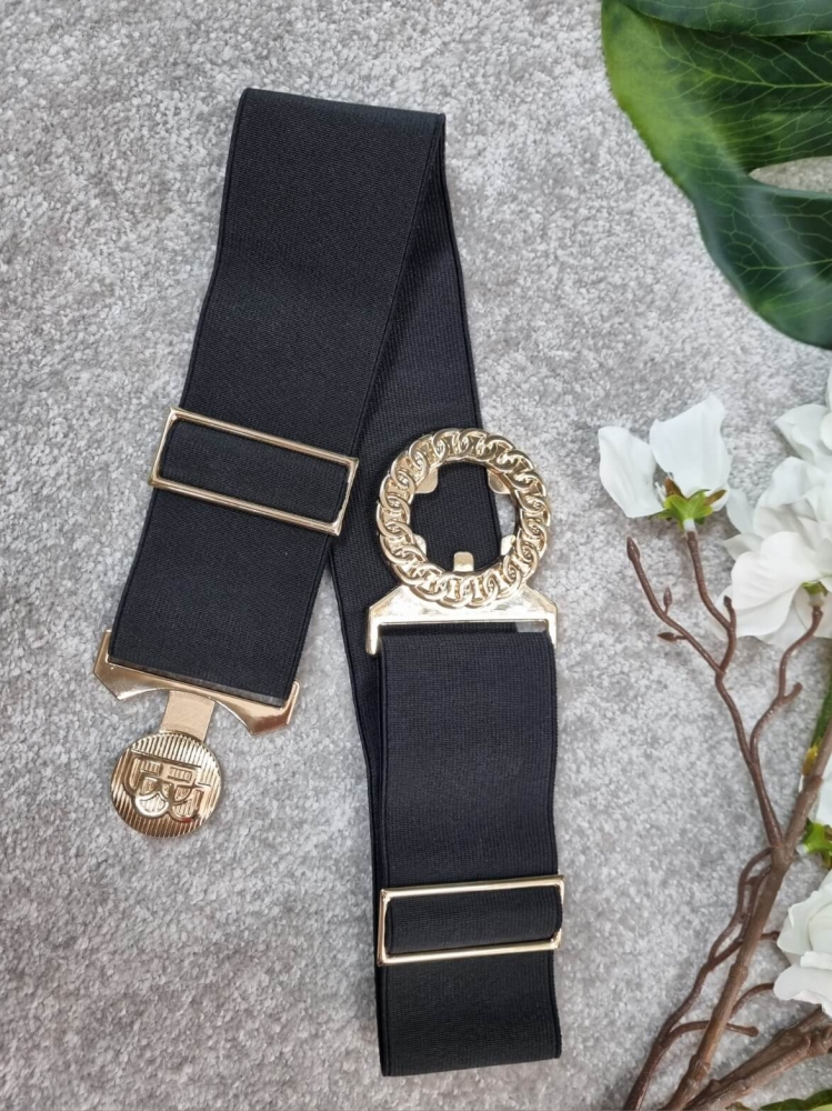 pasek-bb-zabudowany-czarny-zlota-klamra-szeroka-guma-regulowany-elegancki-modny-dodatek-stylowy-klasyczny-butik-szykownia-8