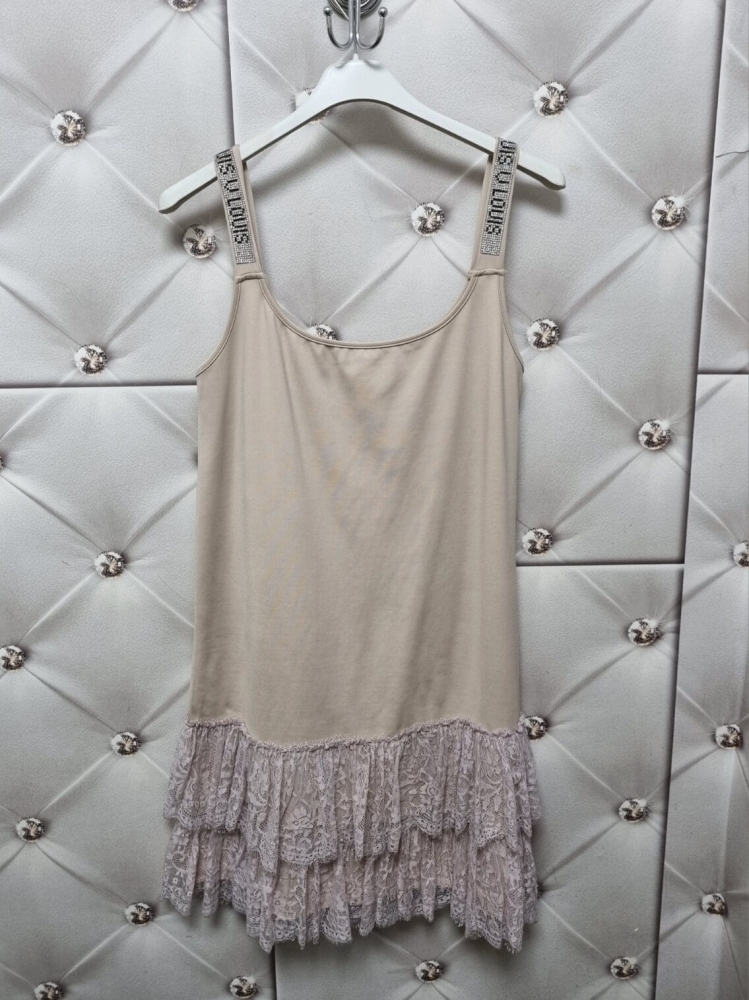 Sukienka-Luise-Koronka-Masełko-Cyrkonie-Beżowa-7