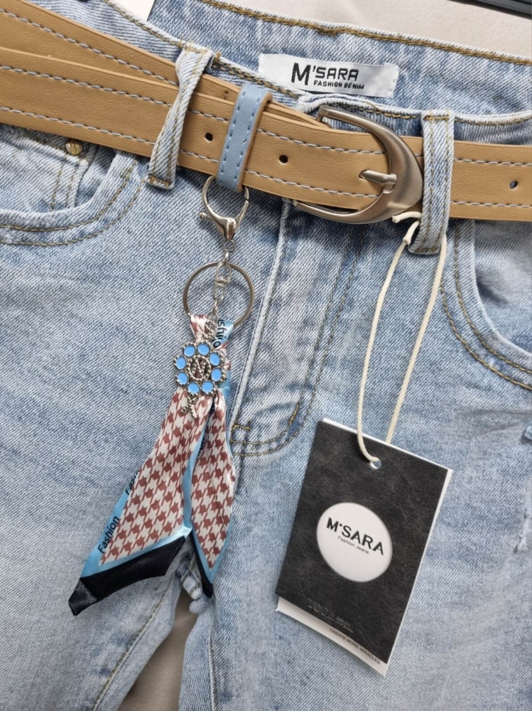 spodenki-jeansowe-m-sara-g-6095-5-bezowy-pasek-apaszka-letnia-kolekcja-butik-szykownia-7