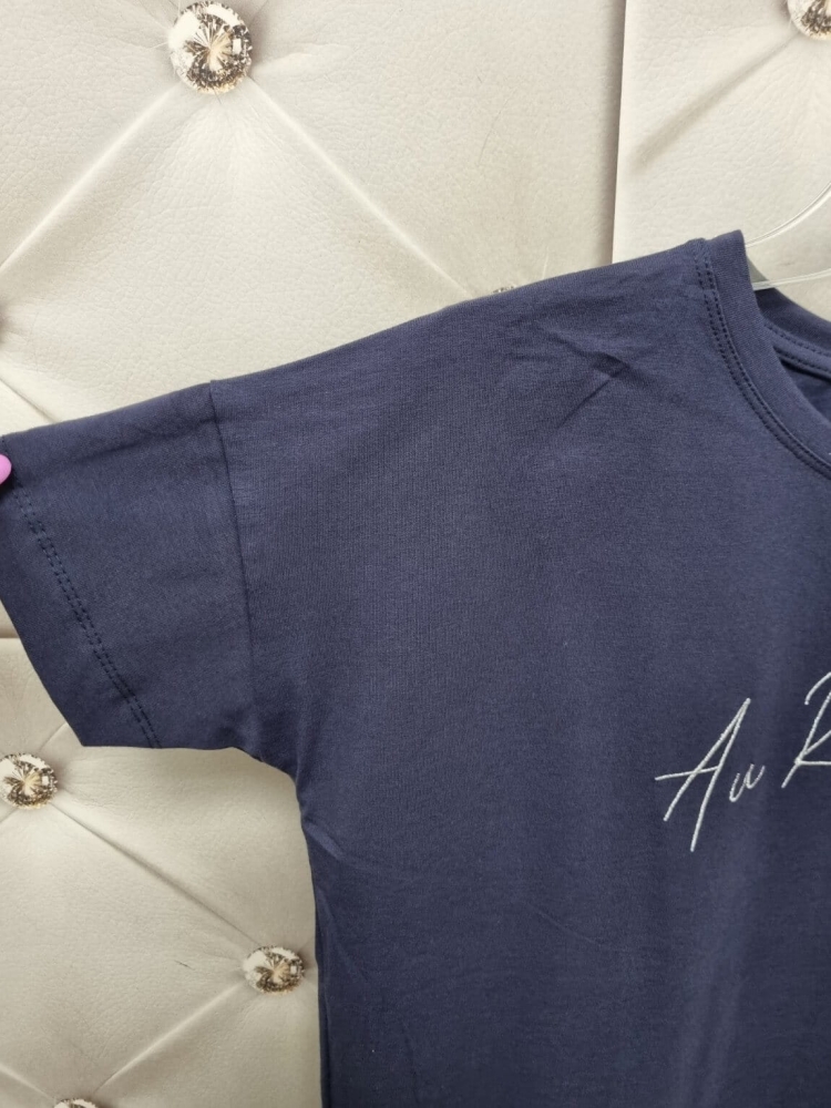 tshirt-bluzka-latynka-au-revoir-granatowa-haft-srebrny-bawelna-elastan-wiosna-lato-butik-szykownia-6