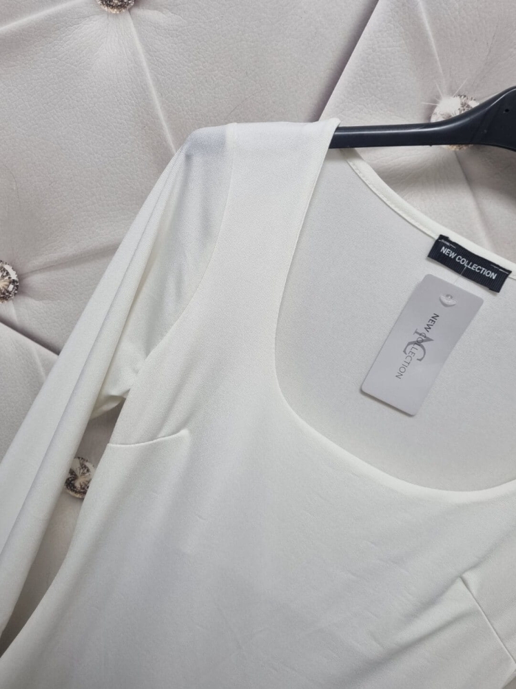 bluzka-selena-zielona-biala-zaszewki-kwadratowy-dekolt-dlugi-rekaw-gladka-maselko-basic-butik-szykownia-3