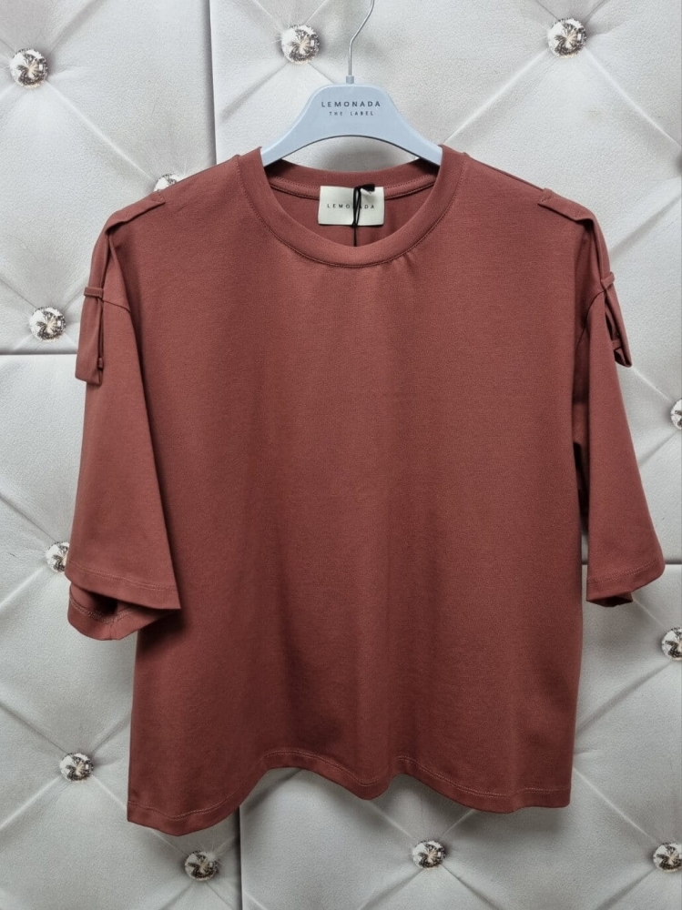 bluzka-tshirt-lemonada-pagony-ceglany-oversize-bawelna-elastan-lmd-atelier-modny-basic-butik-szykownia-4