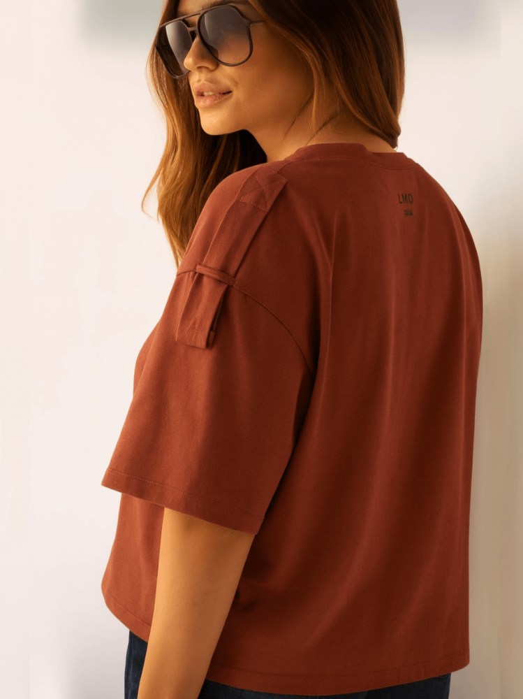bluzka-tshirt-lemonada-pagony-rudy-pomarancz-oversize-bawelna-elastan-lmd-atelier-modny-basic-butik-szykownia-2