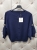 sweter-bufki-granatowy-rozpinany-na-guziki-krysztalowe-kwiatki-rękaw-78-elastyczny-jesienny-butik-szykownia-7