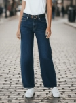 Spodnie Jeansy Mimi Dave R6028 Wide Leg Szerokie Proste