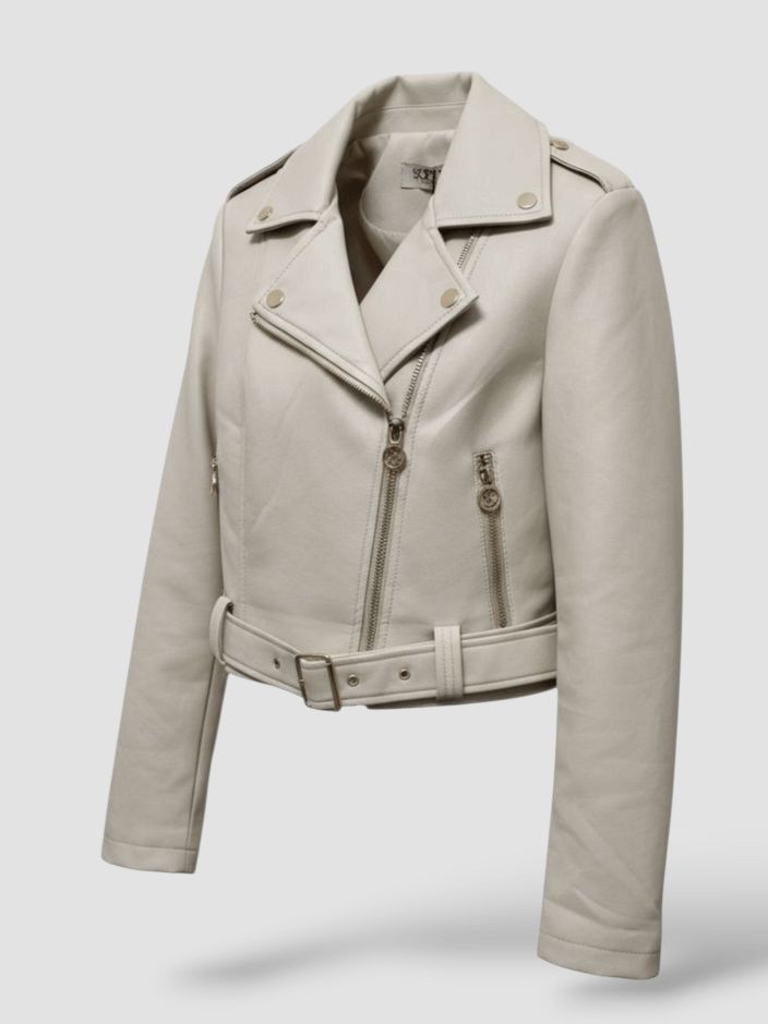 kurtka-ramoneska-softy-paris-jasny-bez-ecru-ekoskora-premium-zlote-dodatki-krotka-z-paskiem-regulowanym-pagony-podszewka-stylowa-modna-damska-butik-szykownia-2