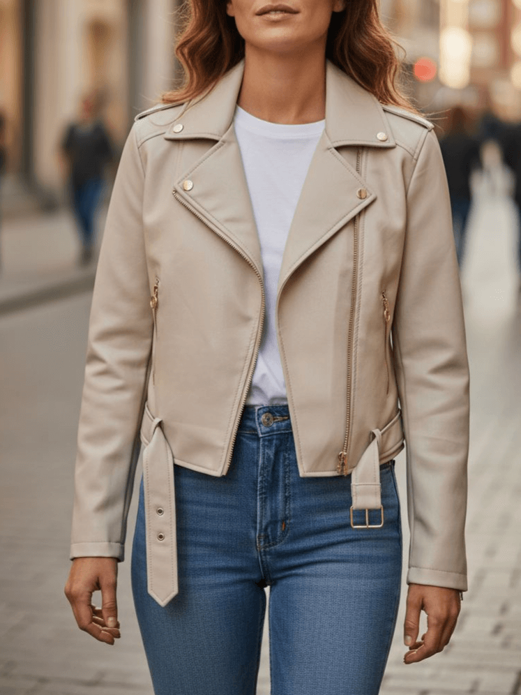 kurtka-ramoneska-softy-paris-jasny-bez-ecru-ekoskora-premium-zlote-dodatki-krotka-z-paskiem-regulowanym-pagony-podszewka-stylowa-modna-damska-butik-szykownia-5