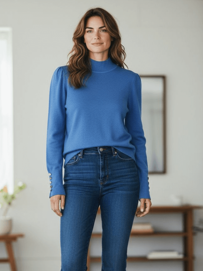 polgolf-nora-bluzka-sweterek-niebieski-neveryday-cienka-dzianina-guziki-zlote-elastyczna-modna-bazowa-klasyczna-butik-szykownia-6