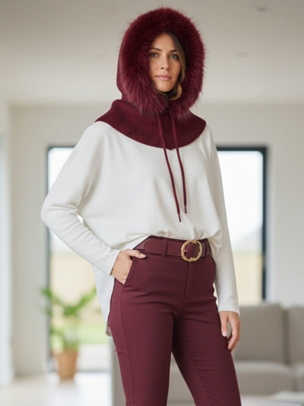 balaclava-bordowa-futerko-bruno-rossi-komin-kaptur-polska-produkcja-elastyczna-zimowa-butik-szykownia-5