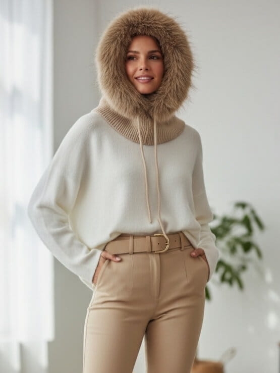 balaclava-bezowa-futerko-bruno-rossi-komin-kaptur-polska-produkcja-elastyczna-zimowa-butik-szykownia-5