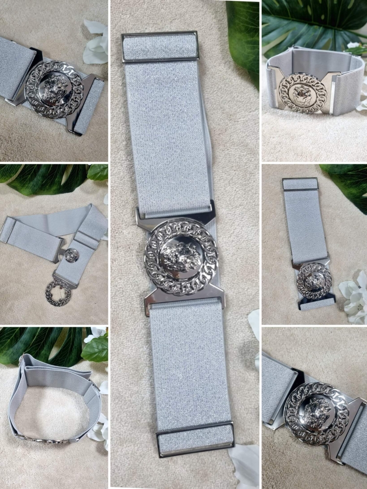 pasek-bb-zabudowany-lion-silver-srebrny-blyszczacy- srebrna-nitka-klamra-glowa-lwa-szeroka-guma-regulowany-elegancki-modny-dodatek-stylowy-klasyczny-butik-szykownia-9