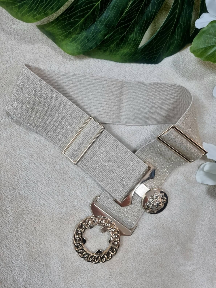 pasek-bb-zabudowany-lion-gold-zloty-blyszczacy- zlota-nitka-klamra-glowa-lwa-szeroka-guma-regulowany-elegancki-modny-dodatek-stylowy-klasyczny-butik-szykownia-4