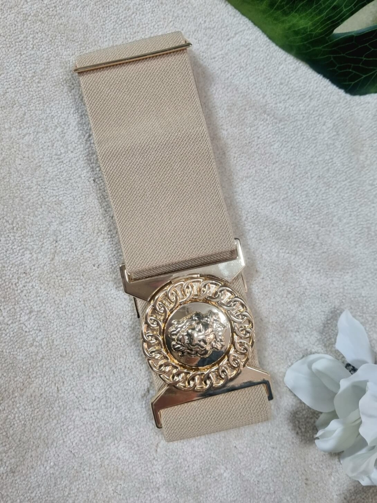 pasek-bb-zabudowany-lion-gold-bezowy-zlota-klamra-glowa-lwa-szeroka-guma-regulowany-elegancki-modny-dodatek-stylowy-klasyczny-butik-szykownia-7