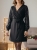 sukienka-koktajlowa-czarna-wloska-zakladkowy-dekolt-v-cekinowe-rekawy-asymetryczna-zakladka-elastyczna-pasek-w-pasie-elegancka-wieczorowa-imprezowa-butik-szykownia-3