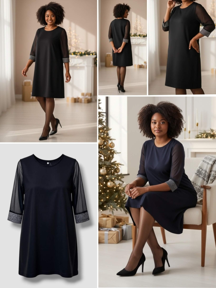 sukienka-zahi-plus-size-czarna-litera-a-okragly-dekolt-tiulowy-rekaw-srebrny-brokat-polska-produkcja-elastyczna-maskujaca-elegancka-butik-szykownia-15