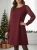 sukienka-bordowa-a-line-tiuloe-rekawy-kratka-srebrny-akcent-mankiet-okragly-dekolt-elegancka-uniwersalna-poliester-elastan-butik-szykownia-3