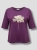 bluzka-tshirt-duzy-kwiat-madnes-polska-produkcja-dekolt-okragly-rekaw-3-4-oberzyna-fiolet-bawelna-elastyczna-jakosc-premium-butik-szykownia-5