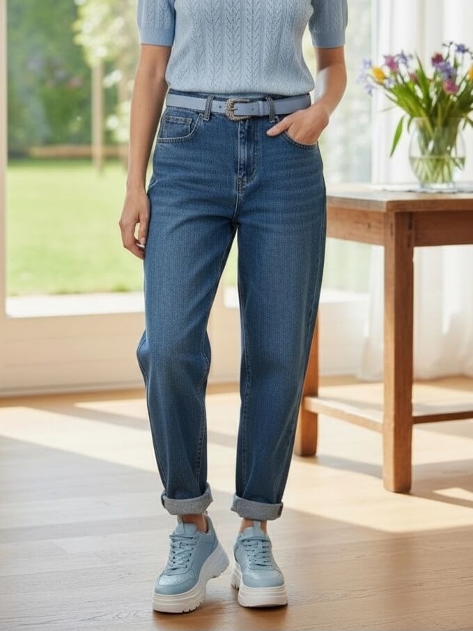 spodnie-jeansowe-msara-bf3886-3b-loose-mom-fit-niebieskie-pasek-srebrna-klamra-podwijane-nogawki-bawelna-elastan-damskie-butik-szykownia-5