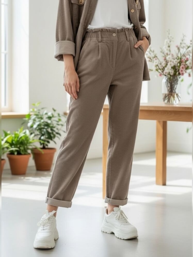spodnie-sztruksowe-bloom-mom-fit-oversize-fango-bawelna-elastan-luzne-podwijane-nogawki-elastyczny-pas-kieszenie-wiosna-butik-szykownia-3