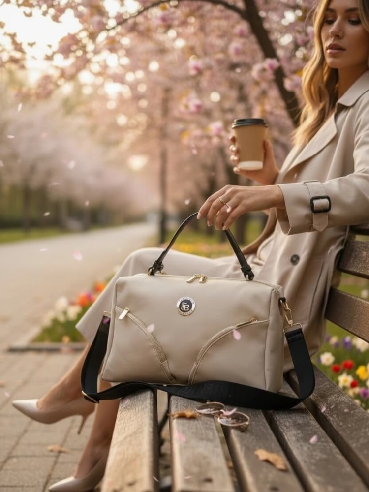 torebka-kuferek-m813-mam-ecru-jasny-bez-sztywne-raczki-regulowany-pasek-kieszenie-zamek-elegancka-prostokatna-ala-zamsz-butik-szykownia-5