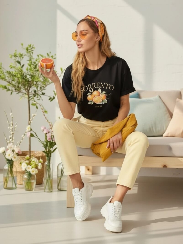 tshirt-sorrento-latynka-czarny-pomarancze-aplikacja-bawelna-elastan-plus-size-polska-produkcja-butik-szykownia-2