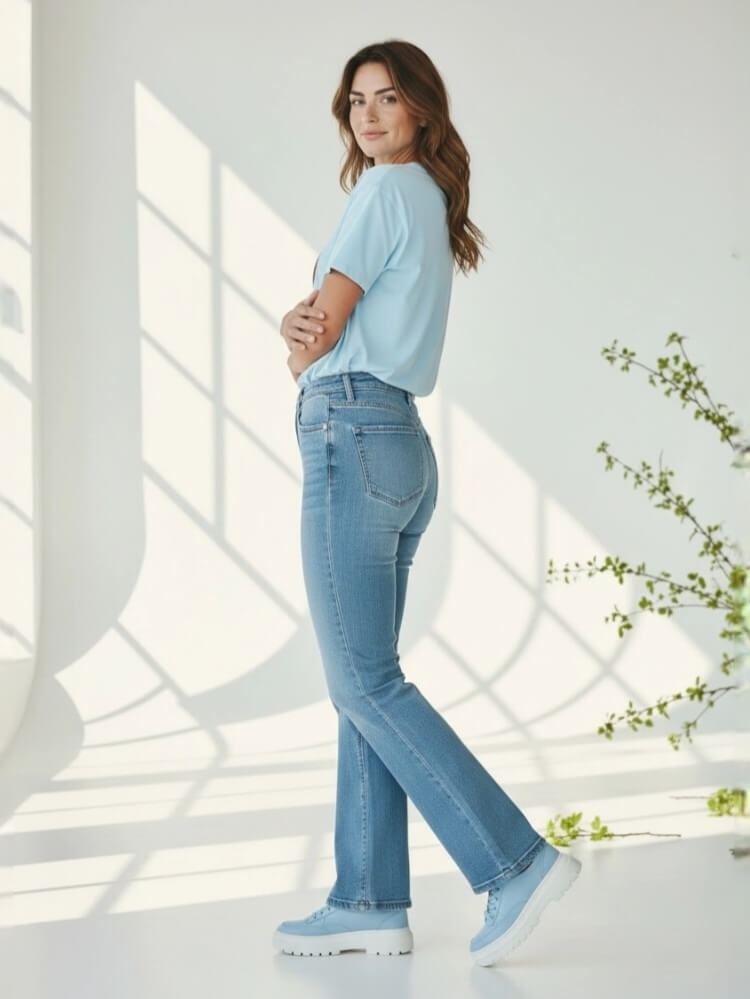 jeansy-damskie-flare-rozszerzane-nogawki-bootcut-denim-elastyczne-model-j2503-5-7gs-core-niebieskie-przecierane-wysoki-stan-wiosenne-spodnie-damskie-modne-butik-szykownia-6
