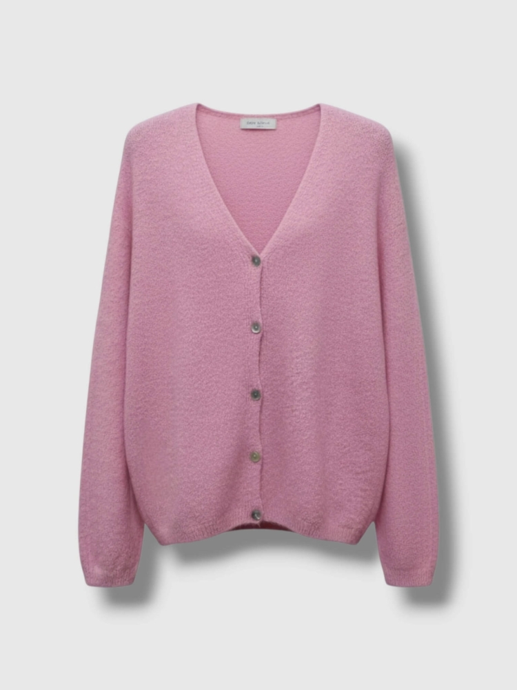 sweter-kardigan-rozpinany-alpaka-babyalpaka-rozowy-pastelowy-v-dekolt-guziki-miekki-wloski-butik-szykownia-3