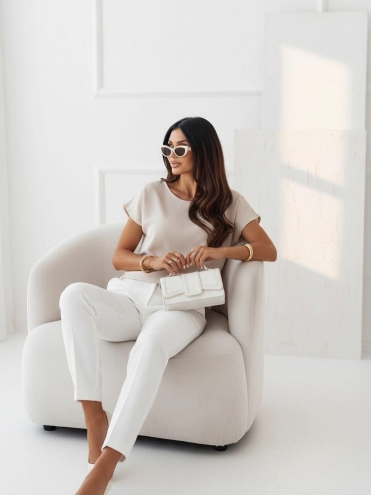 bluzka-bezowa-lila-madex-bluzka-damska-z-gumka-na-dole-bluzka-maskujaca-brzuch-bluzka-wizkozowa-elegancka-codzienna-krotki-rekaw-okragly-dekolt-polska-produkcja-wiosna-lato-butik-szykownia-5