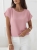 bluzka-pudrowy-roz-lila-madex-bluzka-damska-z-gumka-na-dole-bluzka-maskujaca-brzuch-bluzka-wizkozowa-elegancka-codzienna-krotki-rekaw-okragly-dekolt-polska-produkcja-wiosna-lato-butik-szykownia-1