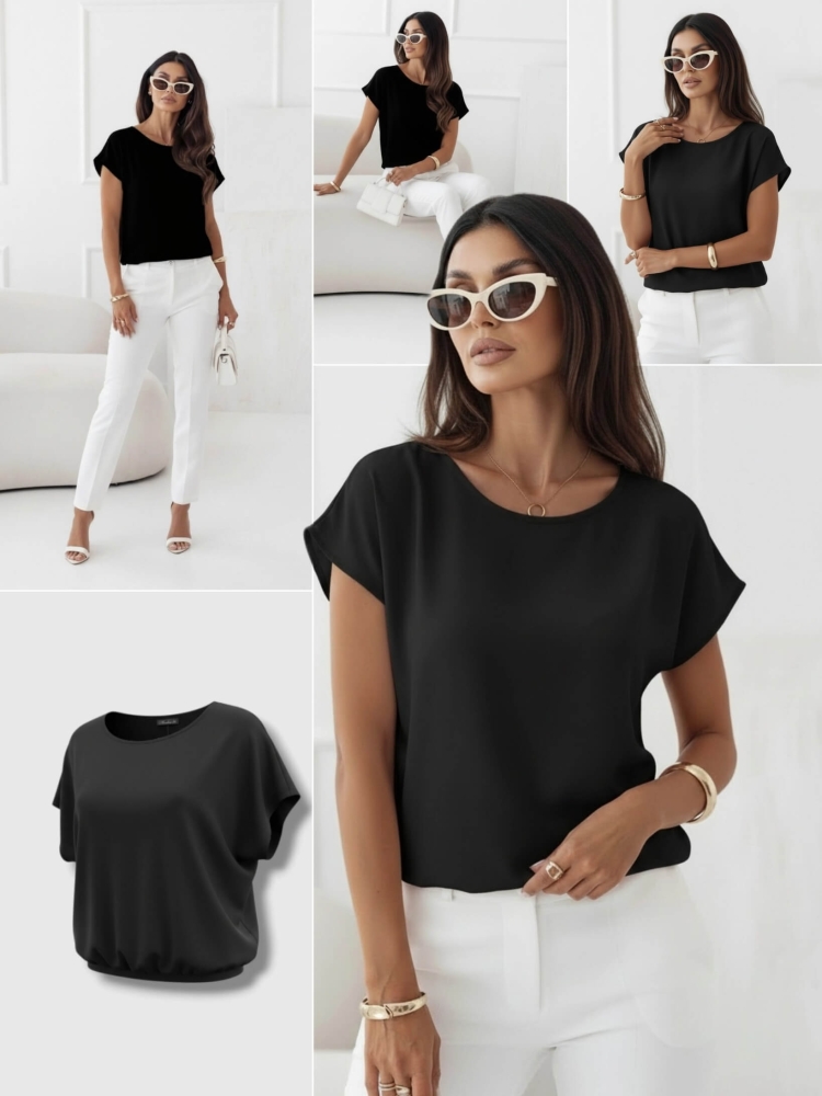 bluzka-czarna-pogrzebowa-lila-madex-bluzka-damska-z-gumka-na-dole-bluzka-maskujaca-brzuch-bluzka-wizkozowa-elegancka-codzienna-krotki-rekaw-okragly-dekolt-polska-produkcja-wiosna-lato-butik-szykownia-10