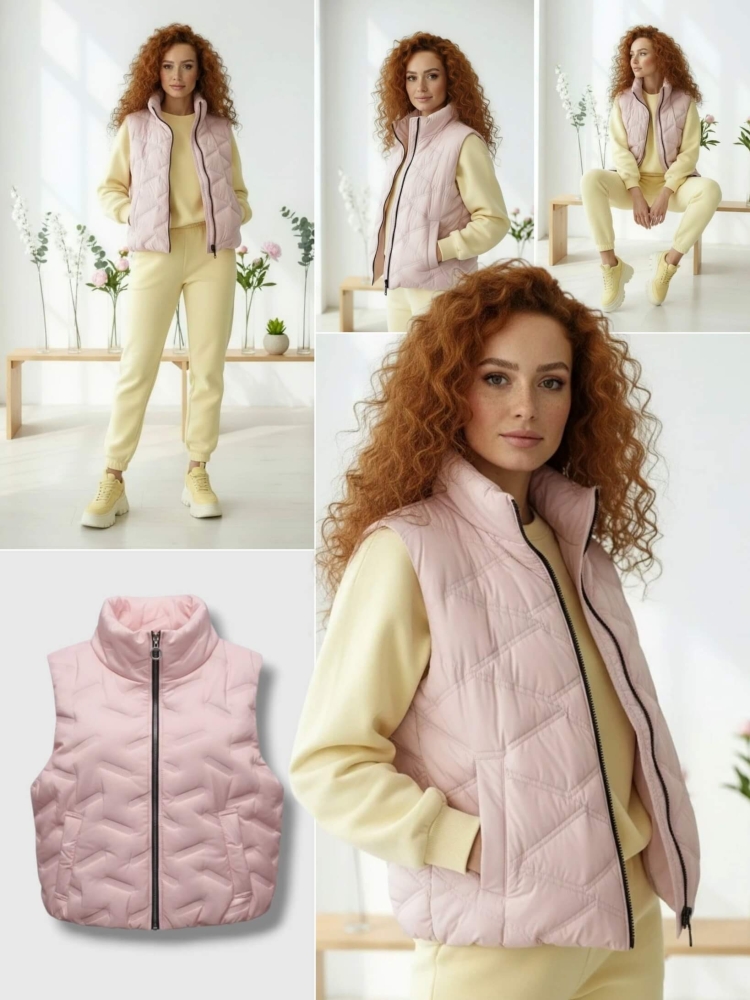 kamizelka-astra-pastelowa-różowa-pikowana-krotka-stojka-zamek-kieszenie-gumka-dol-nylon-poliester-lekka-wiosenna-damska-modna-butik-szykownia-10