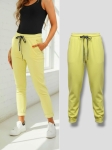 Spodnie Kayax Masełko Cygaretki żółte - elastyczne cygaretki z gumą | Butik Szykownia