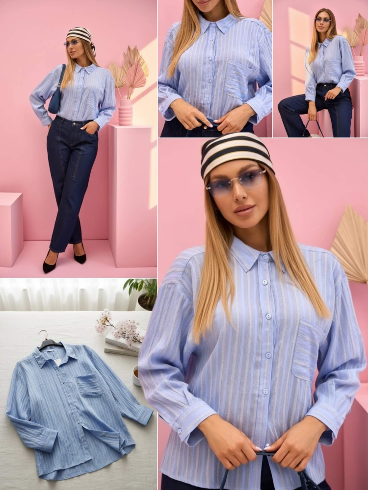 koszula-stripe-latynka-niebieska-baby-blue-bawelna-oversize-pionowe-bezowe-paski-pognieciona-struktura-kieszonka-tyl-zakladka-100-bawelna-kolekcja-wiosna-2026-butik-szykownia-13