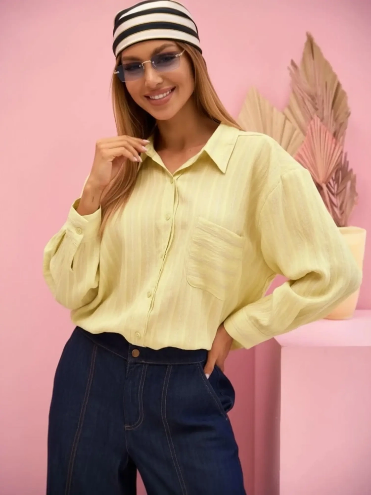 koszula-stripe-latynka-zolta-cytrynowa-yellow-bawelna-oversize-pionowe-bezowe-paski-pognieciona-struktura-kieszonka-tyl-zakladka-100-bawelna-kolekcja-wiosna-2026-butik-szykownia-7