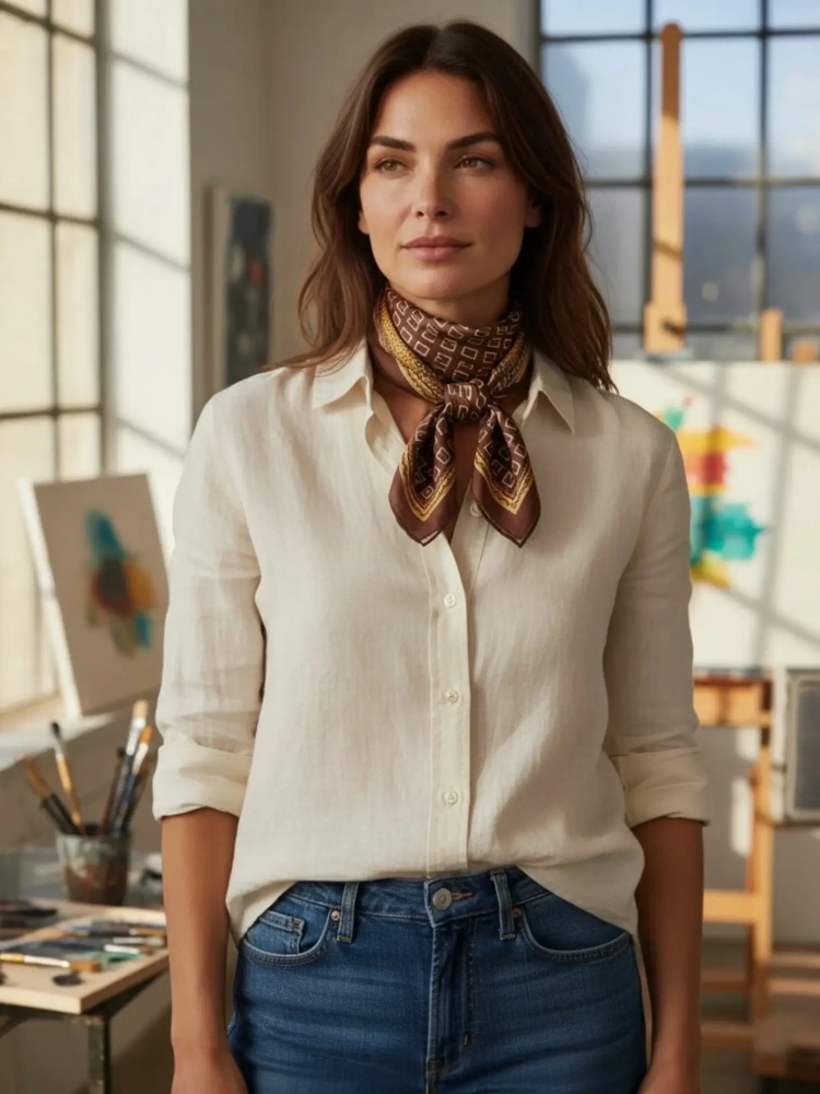 gawroszka-marine-apaszka-damska-70x70-wiskoza-braz-karmel-musztarda-bez-krem-apaszka-elegancka-chusta-na-szyje-apaszka-do-torebki-apaszka-retro-apaszka-klasyczna-apaszka-wzorzysta-butik-szykownia-2