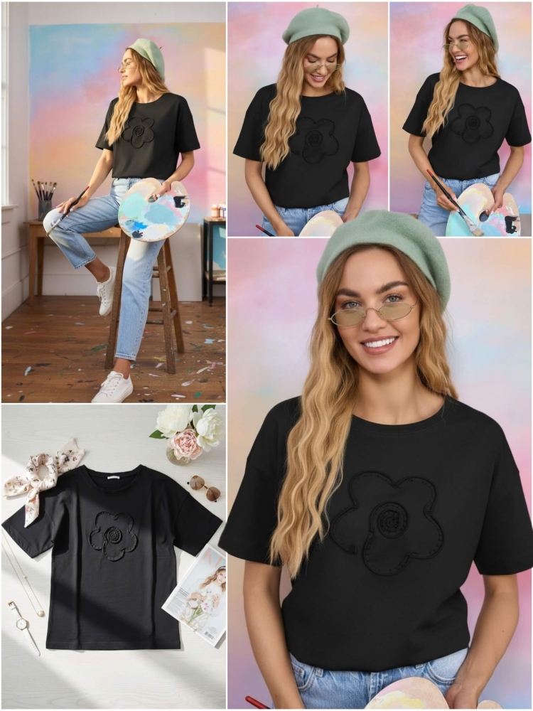 bluzka-kwiat-3d-latynka-czarna-tshirt-damski-bawelna-elastan-aplikacja-kwiat-3d-krotki-rekaw-polska-produkcja-rozmiary-standardowe-i-nadwymiary-modna-bluzka-damska-wiosna-butik-szykownia-12