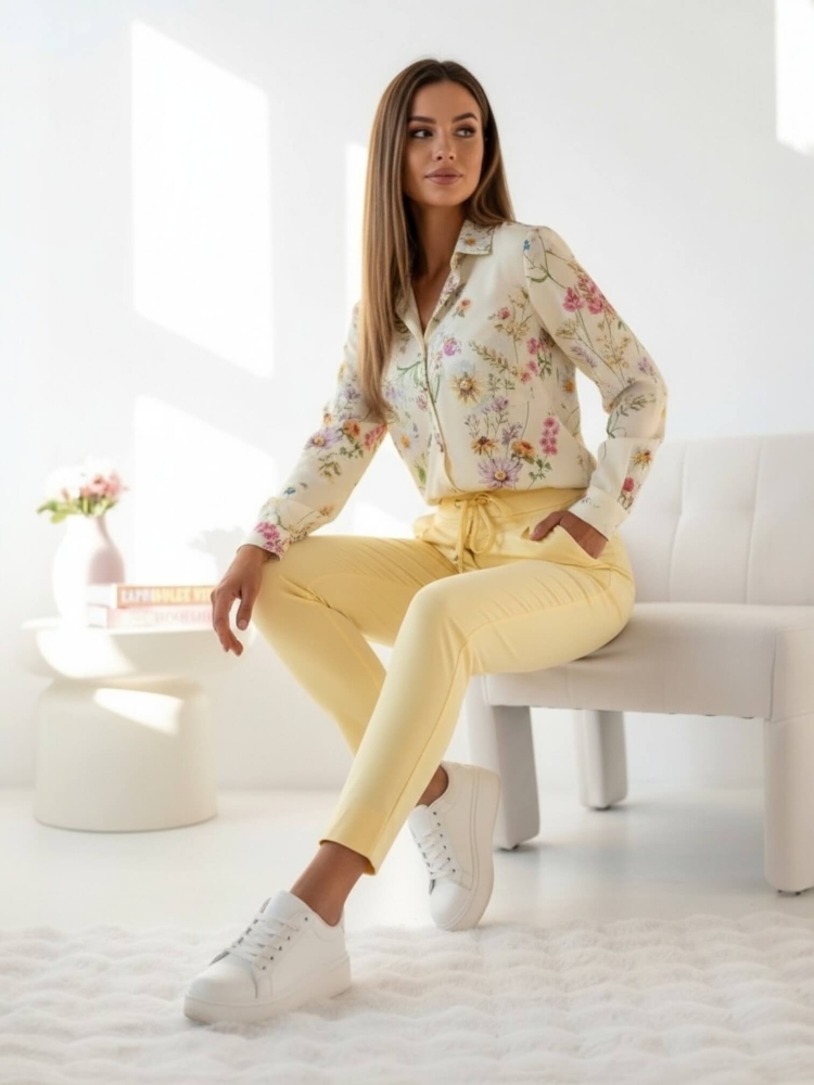 spodnie-cygaretki-novum-zolte-elastyczne-z-troczkiem-7-8-damskie-eleganckie-wygodne-kieszenie-eleganckie-sportowe-polska-produkcja-wiskoza-elastan-butik-szykownia-2