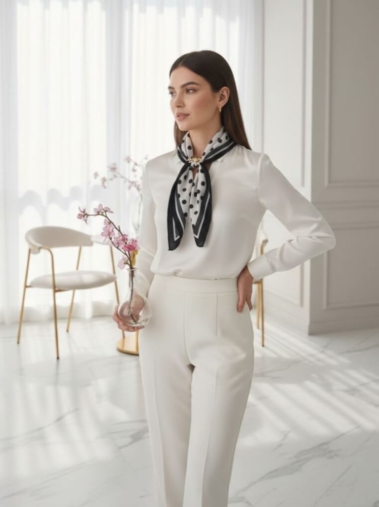 gawroszka-flow-kropki-groszki-czarne-biala-magnetyczne-zapiecie-apaszka-damska-65x65-bawelna-wiskoza-modny-dodatek-do-szyi-butik-szykownia-4