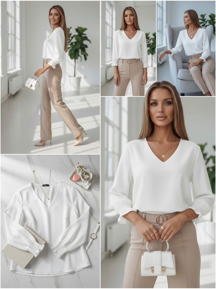 bluzka-biala-madex-dekolt-v-rekaw-7-8-marszczenie-falbanka-polska-produkcja-elegancka-bluzka-damska-modna-bluzka-klasyczna-wiosna-butik-szykownia-10