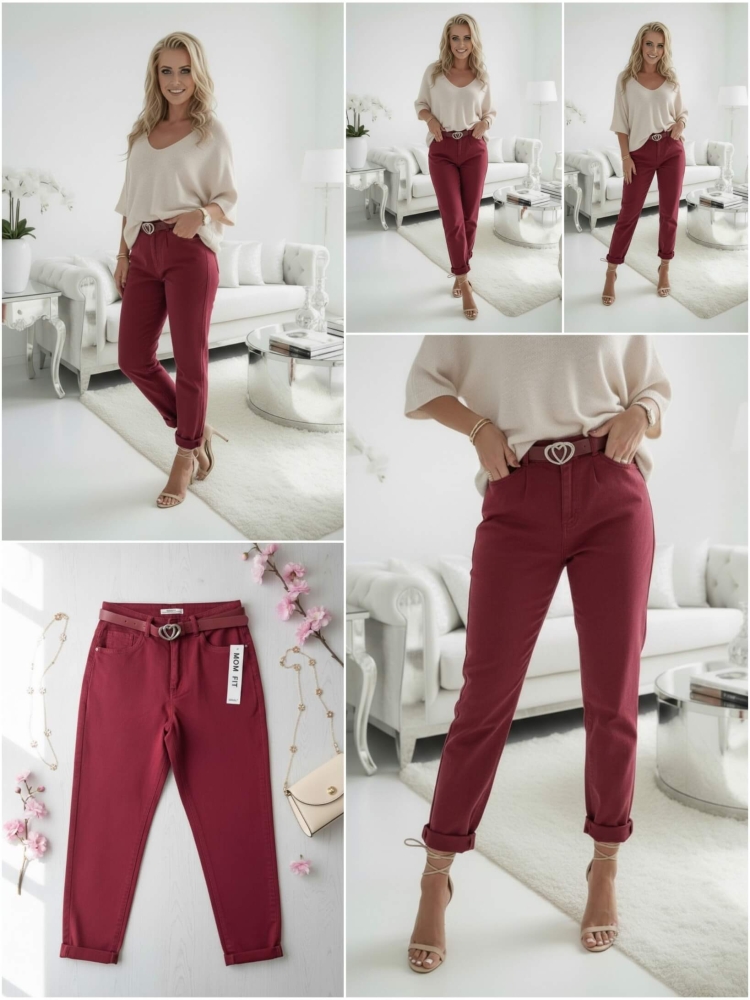 spodnie-jeansy-moon-girl-ks598-915-mom-fit-bordowe-elastyczne-cienkie-lekkie-z-paskiem-bordowym-serduszka-srebrne-butik-szykownia-11