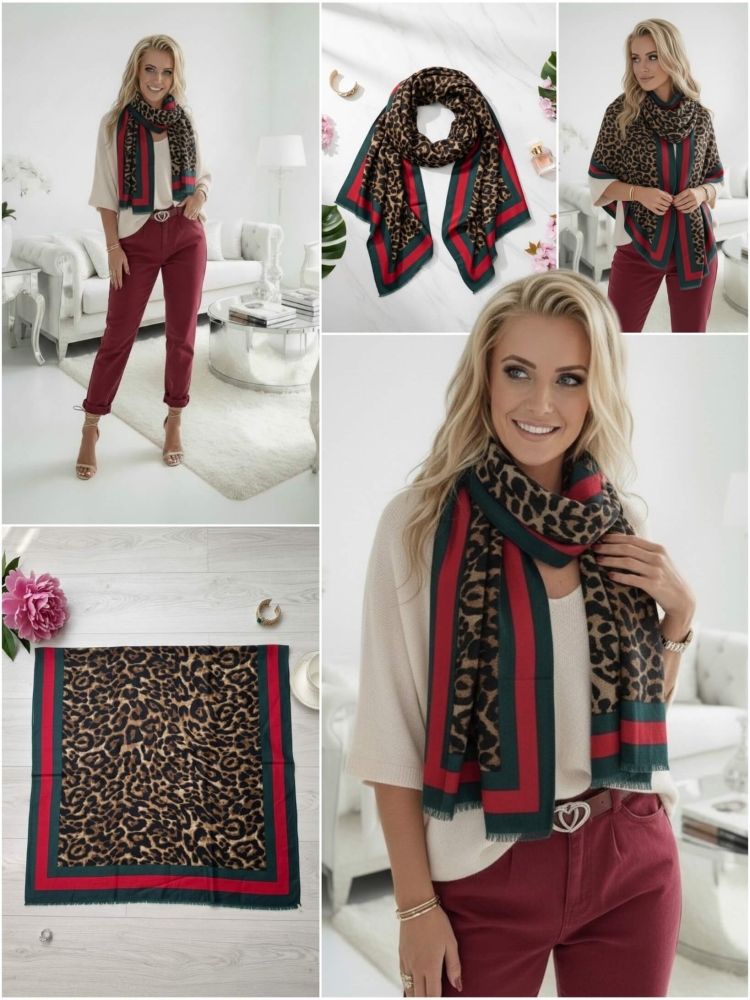 apaszka-szal-virella-panterka-zielono-czerwona-wiskoza-100-lekki-duzy-szal-modny-damski-elegancki-butik-szykownia-11