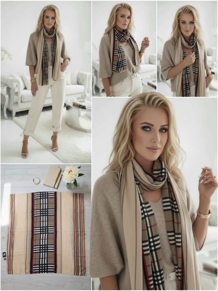 apaszka-szal-virella-bezowa-krata-paski-czarny-czerwony-taupe-ecru-wiskoza-lekka-elegancka-wiosenna-stylowa-butik-szykownia-13