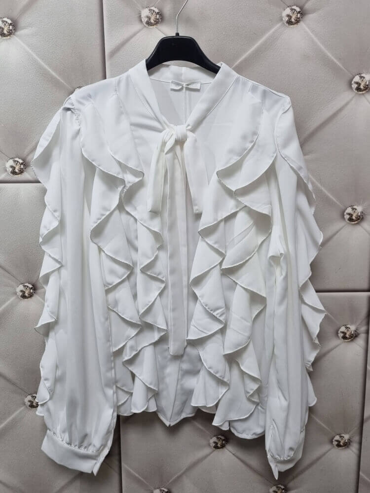bluzka-koszula-rafallela-biala-falbany-wiazanie-pod-szyja-wloska-produkcja-elegancka-koszulowa-damska-falbany-mankiety-guziki-uniwersalna-butik-szykownia-9