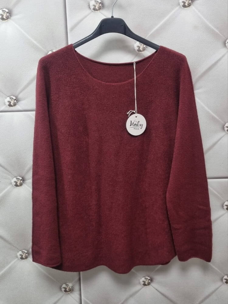 komplet-dzianinowy-bordowy-cosy-chic-elegancki-komplet-damski-wygodny-zestaw-damski-bluzka-spodnie-szerokie-nogawki-wiskoza-elastyczny-rozmiar-uniwersalny-modny-look-wiosna-2026-butik-szykownia-11