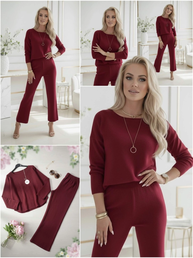 komplet-dzianinowy-bordowy-cosy-chic-elegancki-komplet-damski-wygodny-zestaw-damski-bluzka-spodnie-szerokie-nogawki-wiskoza-elastyczny-rozmiar-uniwersalny-modny-look-wiosna-2026-butik-szykownia-15