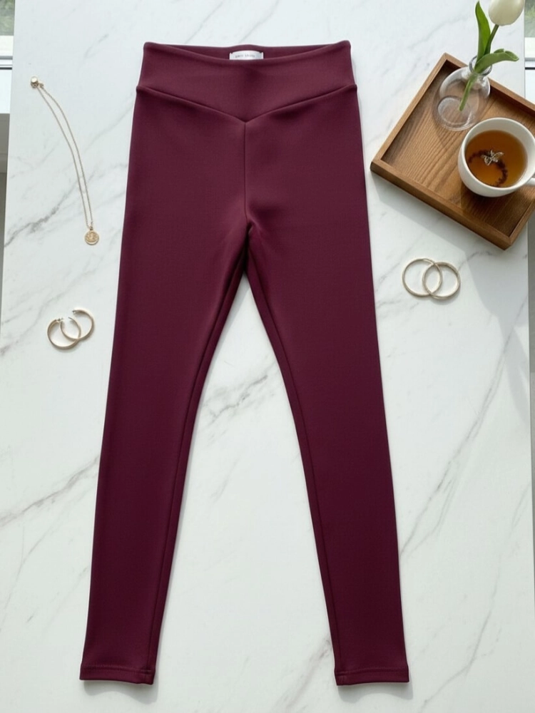 spodnie-legginsy-bordo-bordowe-prążkowane-wysoki-stan-stayhere-bawelna-elastyczne-polska-produkcja-butik-szykownia-4