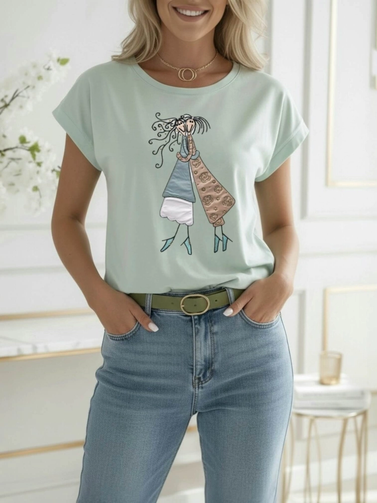 bluzka-tshirt-madnes-mietowa-aplikacja-3d-krotki-rekaw-premium-polska-produkcja-bawelna-elastyczna-rozmiary-1-2-3-codzienna-elegancka-butik-szykownia-1