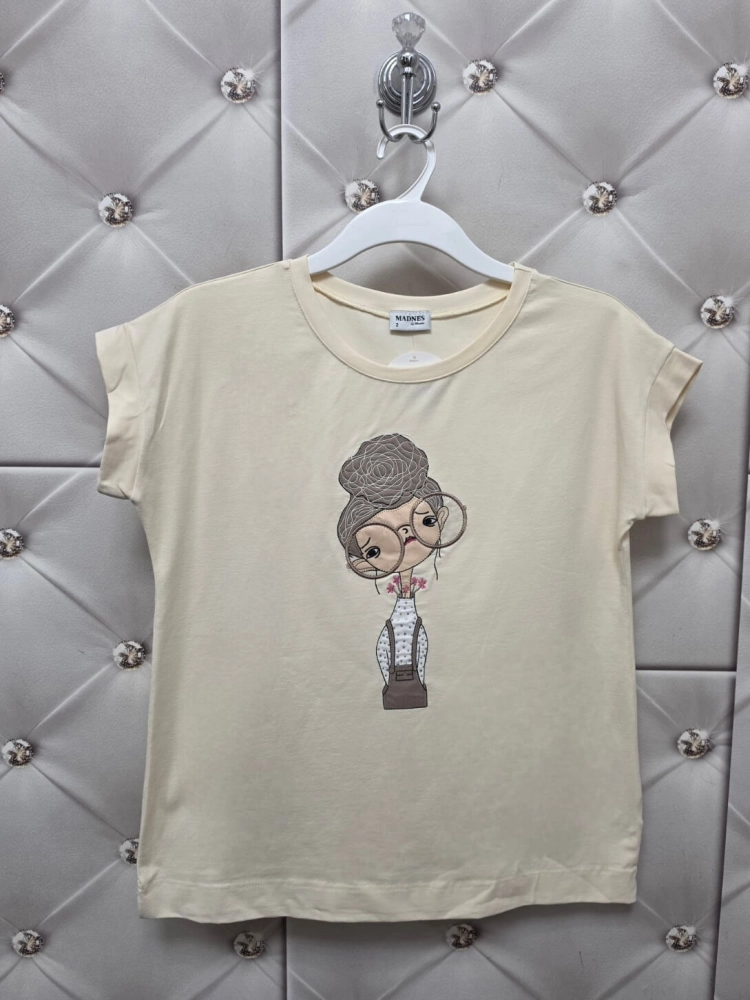 bluzka-tshirt-madnes-waniliowa-aplikacja-3d-krotki-rekaw-premium-polska-produkcja-bawelna-elastyczna-rozmiary-1-2-3-codzienna-elegancka-butik-szykownia-9