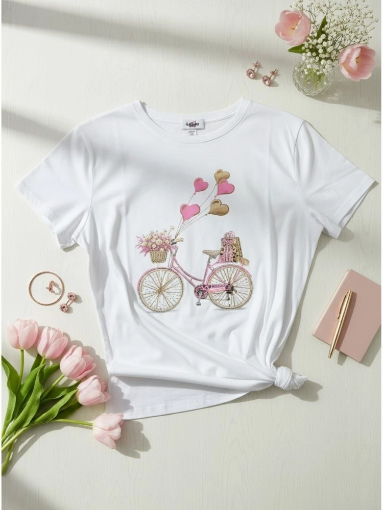 bluzka-tshirt-agape-biala-oversize-aplikacja-3d-rower-rozowy-krotki-rekaw-bawelna-elastan-wloska-produkcja-modna-casual-wiosna-lato-butik-szykownia-4