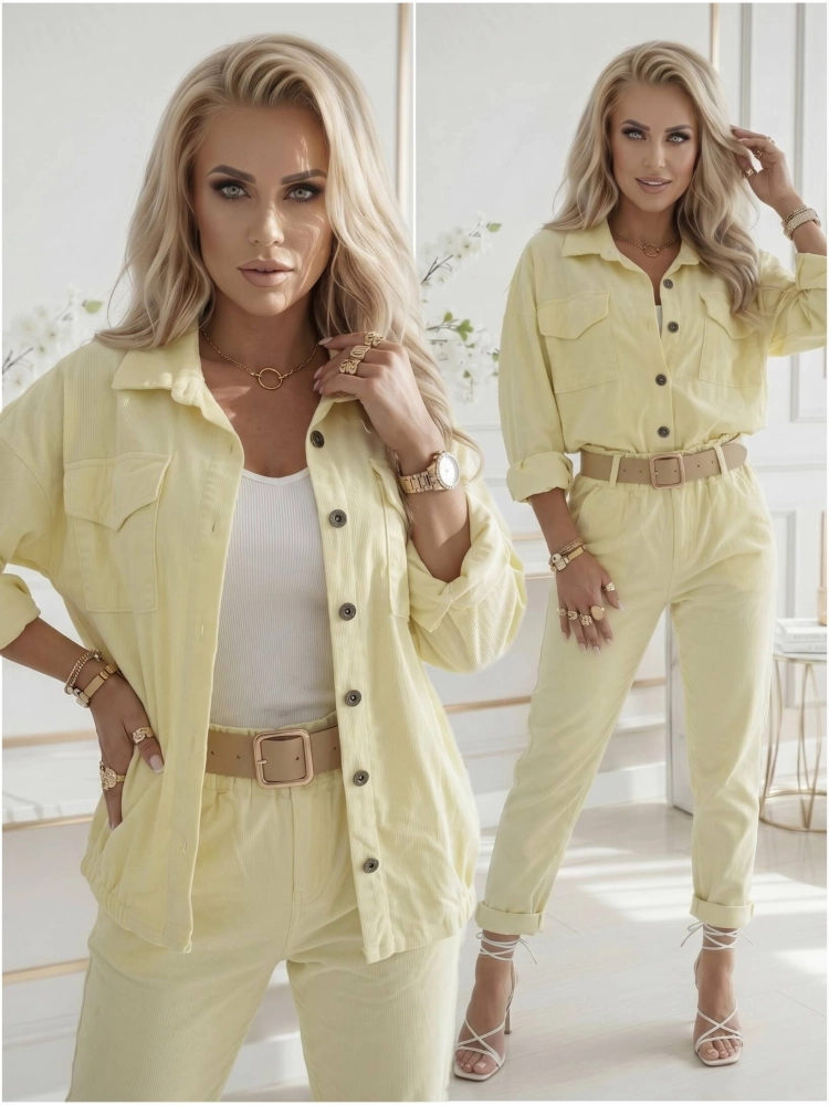 komplet-sztruksowy-blue-vento-pastelowy-zolty-bluza-spodnie-cienki-sztruks-bawelna-guma-w-pasie-pasek-mom-fit-wiosna-lato-butik-szykownia-1